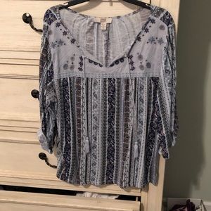 Vintage America Blues Blouse